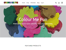 Tablet Screenshot of colourmefun.co.uk